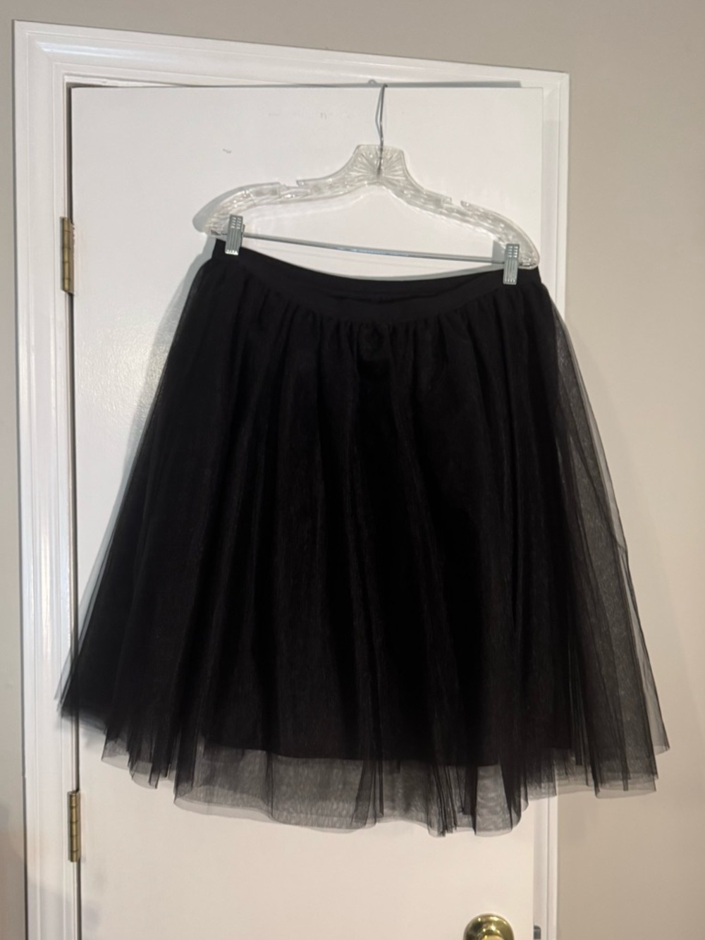 NWT Black Tulle Midi Skirt Women's Layered tutu party ballet core Lane Bryant